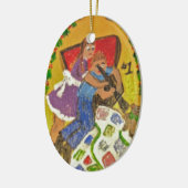 暗褐色のアメリカクロクマ-エピソード1のオーナメント セラミックオーナメント (左)