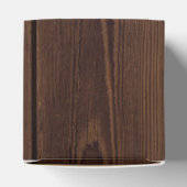 暗褐色素朴の木製フェンスカントリースタイル フェイバーボックス (上部)