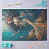 暗記マーメイドティッシュペーパー 薄葉紙 (クラフト)