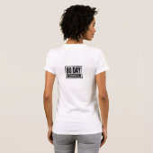 暗語"パイナップル" - 80日の固定観念 Tシャツ (裏面フル)