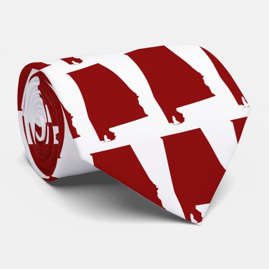 暗赤色アラバマ形 ネクタイ (ロール)
