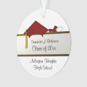 暗赤色キャップ目盛りアクリルオーナメント オーナメント (正面)