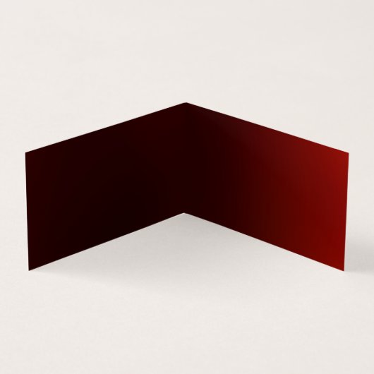 暗赤色モダンプロフェッショナルミニマル 名刺 (内部)