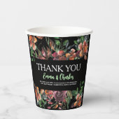 暗野花結婚テーマ 紙コップ (正面)