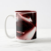 暗闇からライトへの ツートーンマグカップ (左)