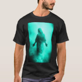 暗闇で光るイエス・キリスト讃美Tシャツ 01 Tシャツ (正面)