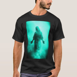 暗闇で光るイエス・キリスト讃美Tシャツ 01 Tシャツ