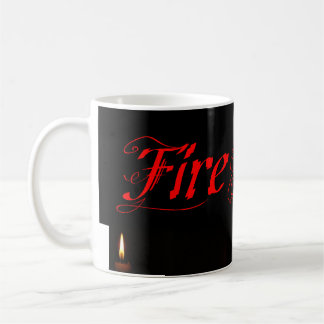 暗闇で燃えるFirestarterの蝋燭 コーヒーマグカップ