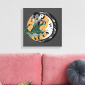 暗闇で踊る キャンバスプリント (インサイチュ (リビング))