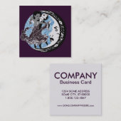 暗闇で踊る スクエア名刺 (正面/裏面)