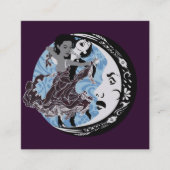 暗闇で踊る スクエア名刺 (正面)