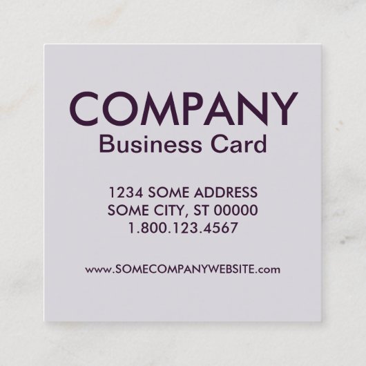 暗闇で踊る スクエア名刺 (裏面)