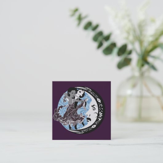 暗闇で踊る スクエア名刺 (スタンド正面)