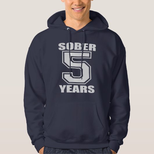 暗闇で5年を白い落ち着かせて下さい パーカ (正面)