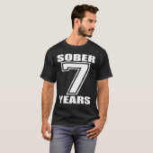 暗闇で7年を白い落ち着かせて下さい Tシャツ (正面フル)