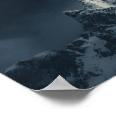 暗闇と山 ポスター (角)