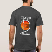 暗闇によって着色されるワイシャツ Tシャツ (裏面)