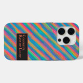 暗闇に差し込むカラフルな光 Case-Mate iPhoneケース (裏面 (横))