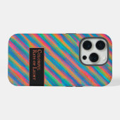 暗闇に差し込むカラフルな光 iPhoneケース (裏面横)
