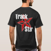 暗闇のための陸上競技界のスター Tシャツ (裏面)