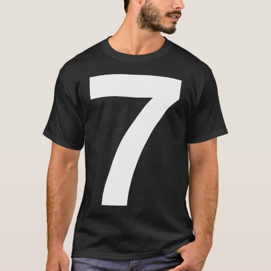 暗闇のためのHelvetica 7 Tシャツ (正面)