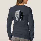 暗闇のためのPNP2軽いロゴ。 GnTの味方される2背部によって Tシャツ (裏面)