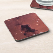 暗闇のばら色の影の塵雲 コースター (左側)