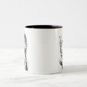 暗闇のドラゴン ツートーンマグカップ (中央)