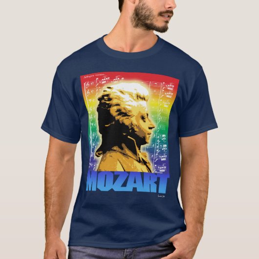 暗闇のモーツァルト Tシャツ (正面)