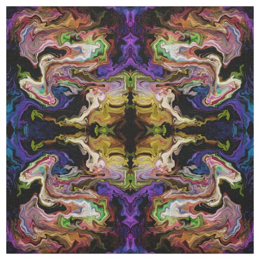 暗闇の中でオルキディア色の抽象芸術 ファブリック (見本)