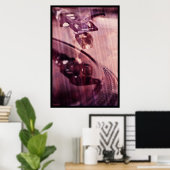 暗闇の中で回っている ポスター (ホームオフィス)