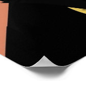 暗闇の中で地獄のような姿 ポスター (角)