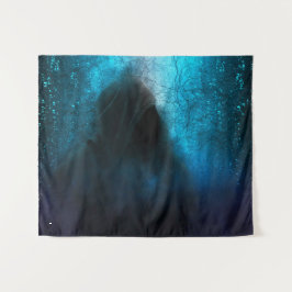 暗闇の中で死神 タペストリー