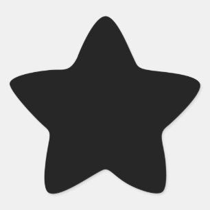 暗闇の中で眠っている 星シール
