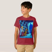 暗闇の中で輝く Tシャツ (正面フル)