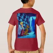 暗闇の中で輝く Tシャツ (裏面)