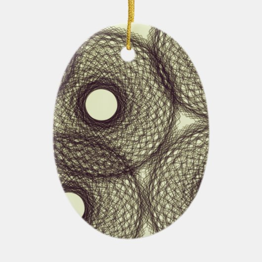 暗闇の中で セラミックオーナメント (正面)