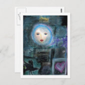 暗闇の中で ポストカード (正面/裏面)