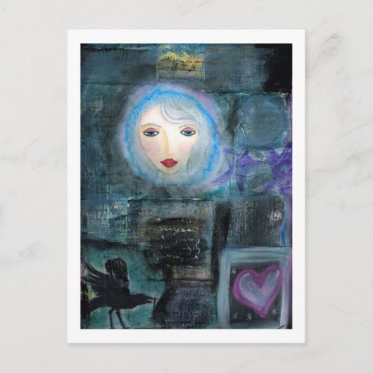 暗闇の中で ポストカード (正面)