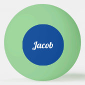 暗闇の中でPing Glowの王 卓球ボール (裏面)