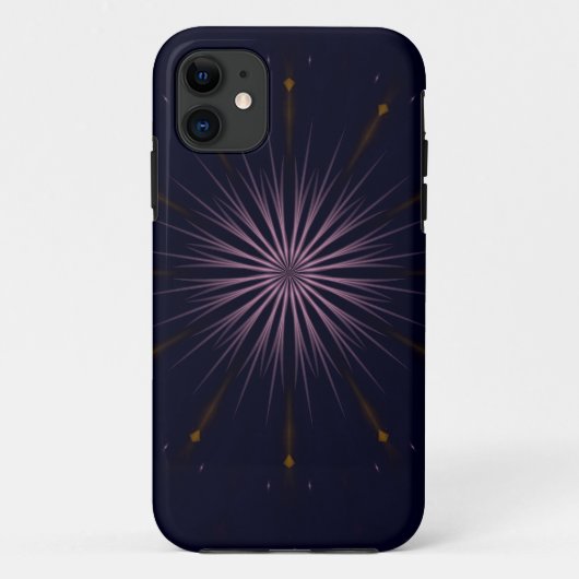 暗闇の中のキラキラ Case-Mate iPhoneケース (裏面)