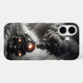 暗闇の中のゴーストトレインのカバー Case-Mate iPhoneケース (裏面 (横))