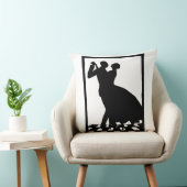 暗闇の中のシルエット踊り クッション (椅子)