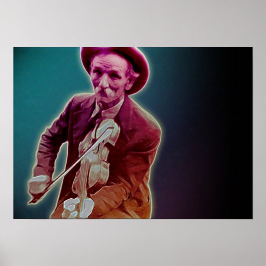 暗闇の中のバイオリン弾き ポスター (正面)