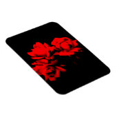 暗闇の中のバラ マグネット (右側)