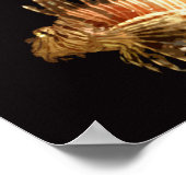 暗闇の中のライオンフィッシュ ポスター (角)