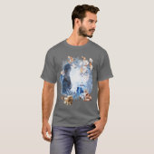 暗闇の中の光 冬至の魔法 Tシャツ (正面フル)