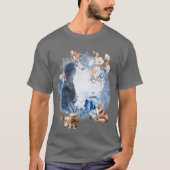 暗闇の中の光 冬至の魔法 Tシャツ (正面)