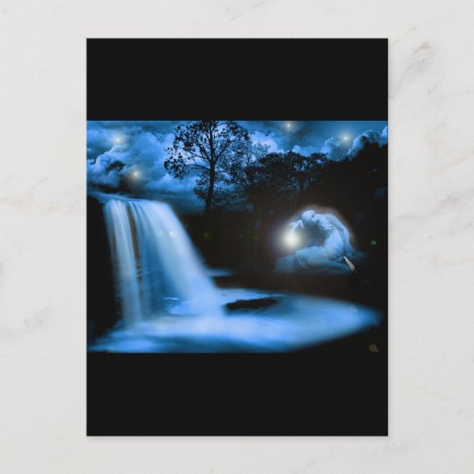 暗闇の中の慰め ポストカード (正面)