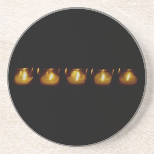 暗闇の中の暖かさ コースター (正面)